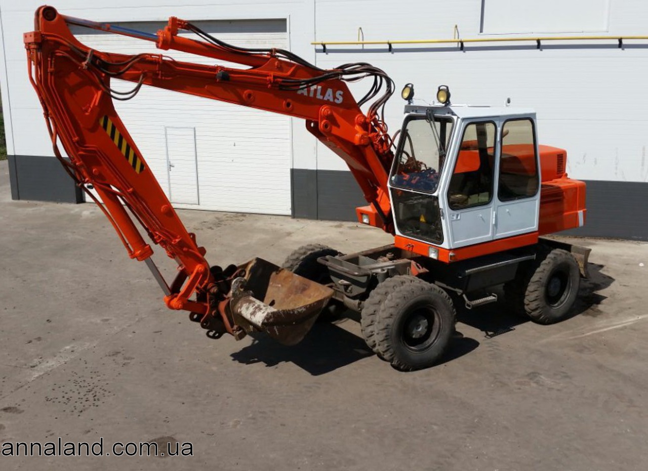 Колісний екскаватор Atlas 1304  - 01 - Annaland.com.ua.jpg Продаж бу сг техніки з Нідерландів